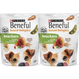 Combo 2pz Beneful Baked delights Snakers 269g c/u
