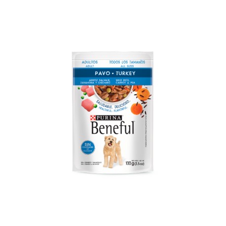 Beneful adulto Pavo sobre 100g