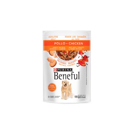 Beneful adulto Pollo y Arroz 100g