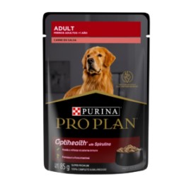 – Pro Plan perro adulto todas las razas carne (85 g)