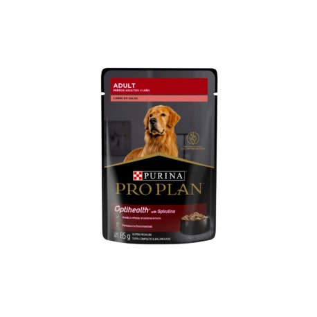 – Pro Plan perro adulto todas las razas carne (85 g)
