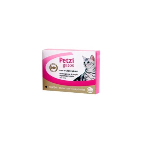PETZI gatos 600MG desparasitante
