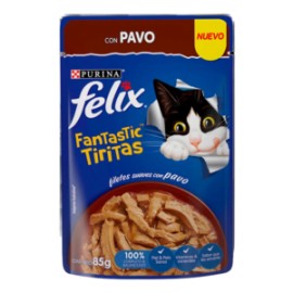 Felix Fantastic tiritas de pavo 85g
