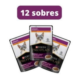 Combo 12 sobres Pro Plan gato adulto Urinary