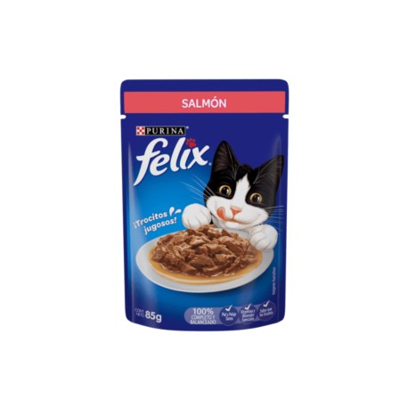 Felix gato adulto Salmón sobre 85g