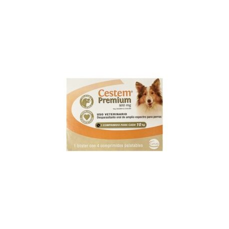Cestem premium 10kg – desparasitante – blíster de 4 tabletas