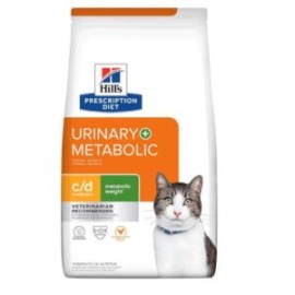 Hill’s Prescription Diet c/d Multicare + Metabolic Weight Gatos para el control de peso y cuidado urinario 2.9Kg