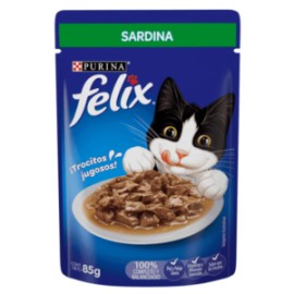 Felix gato adulto sardina sobre 85g