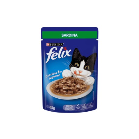 Felix gato adulto sardina sobre 85g