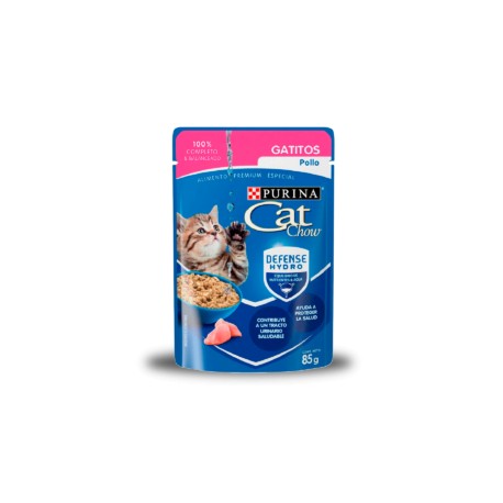 Cat Chow® Gatitos Pollo. (85 g)