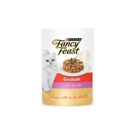 Fancy Feast gato adulto Goulash Atún sobre 85g