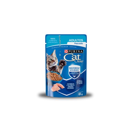 Cat Chow adulto Pescado sobre 85g