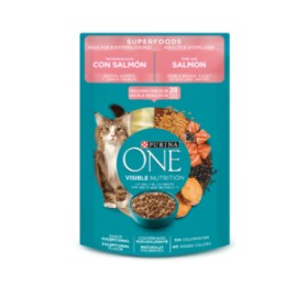 One gatos adultos/esterilizados Súper Alimento 85g