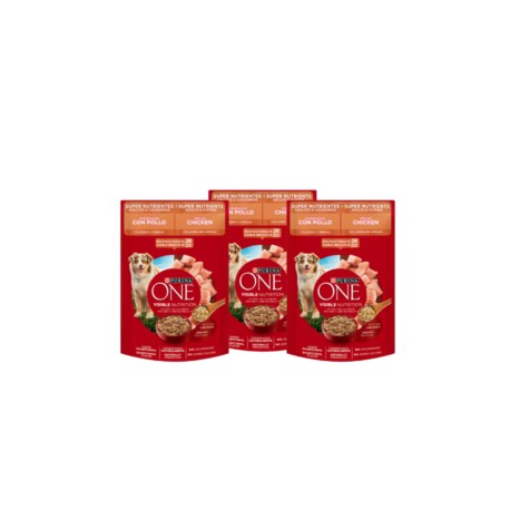 Combo 5 sobres One perro todas las edades Súper Nutrientes sobre (85 g)