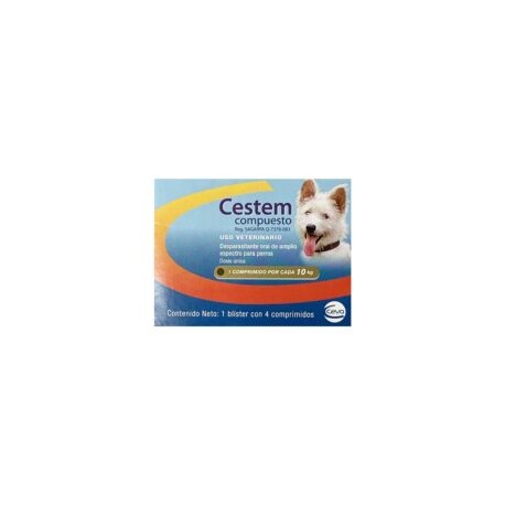 Cestem Compuesto – Desparasitante – Blíster de 4 tabletas