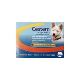 Cestem Compuesto – Desparasitante – Blíster de 4 tabletas