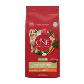 One adulto razas medianas/grandes Pollo y Carne 7kg