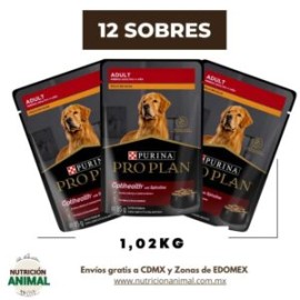 Combo 12 sobres Pro Plan perro adulto todas las razas Pollo