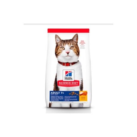 Hill’s Alimento para gatos adultos 7+ 1.8Kg /7.3 Kg