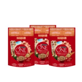 Combo 5 sobres One perro todas las edades Súper Nutrientes sobre (85 g)